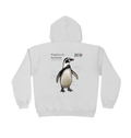 POLERÓN HOODIE BLANCO PINGÜINO