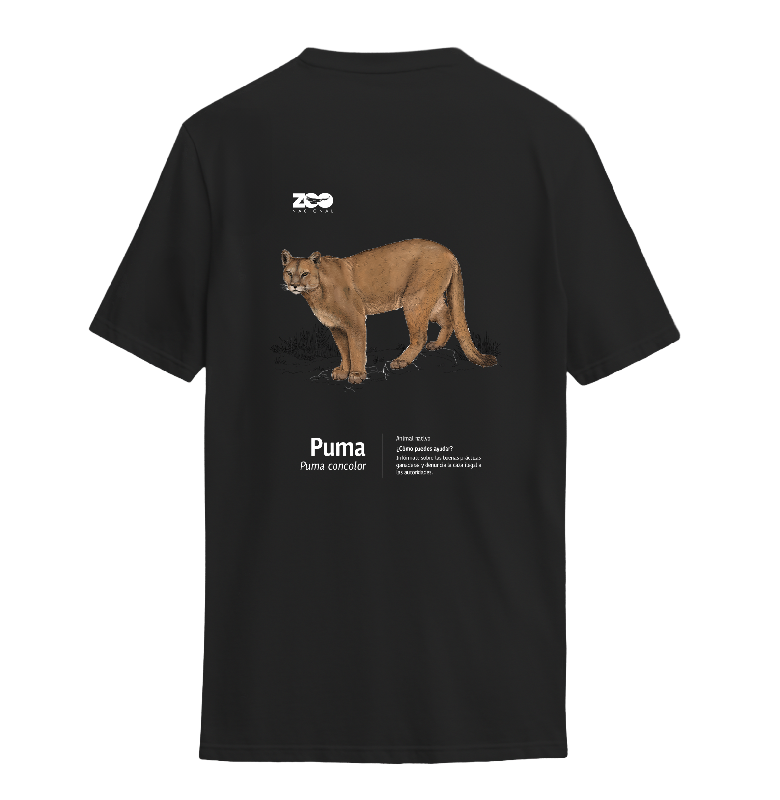 POLERA NEGRA POLO PUMA