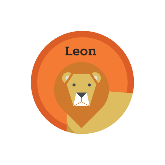 STICKERS LEON