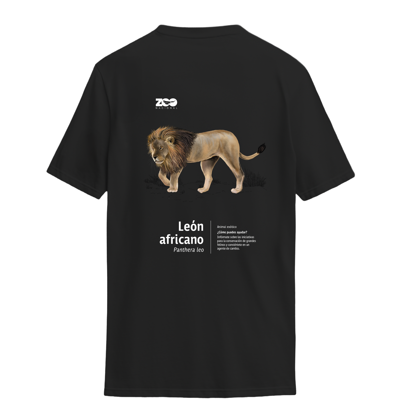 POLERA NEGRA POLO LEÓN