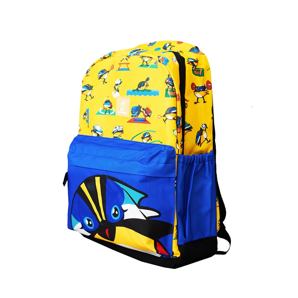 MOCHILA FIU AMARILLA-AZUL