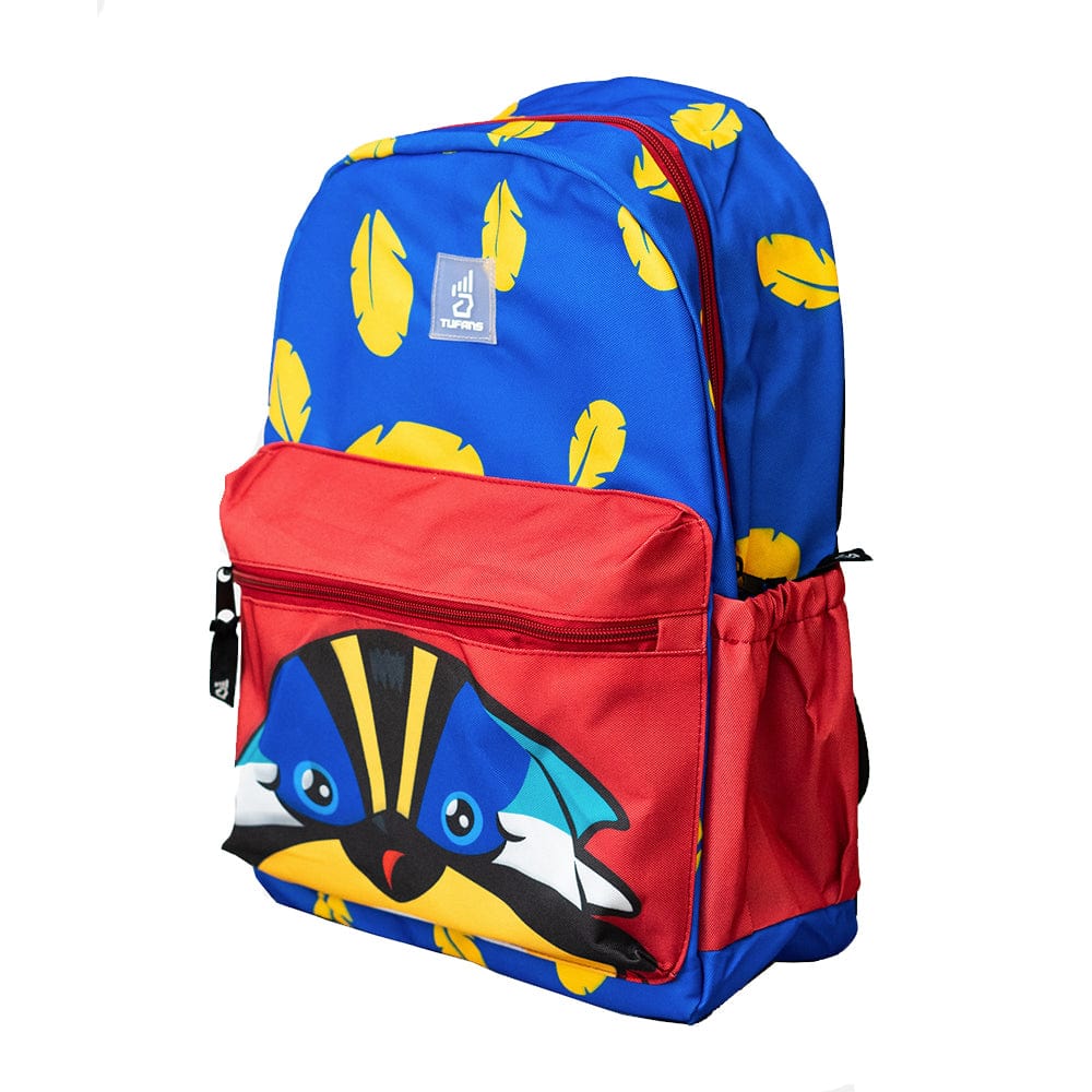 MOCHILA FIU AZUL-ROJA